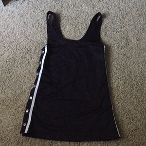 Snap off sporty dress